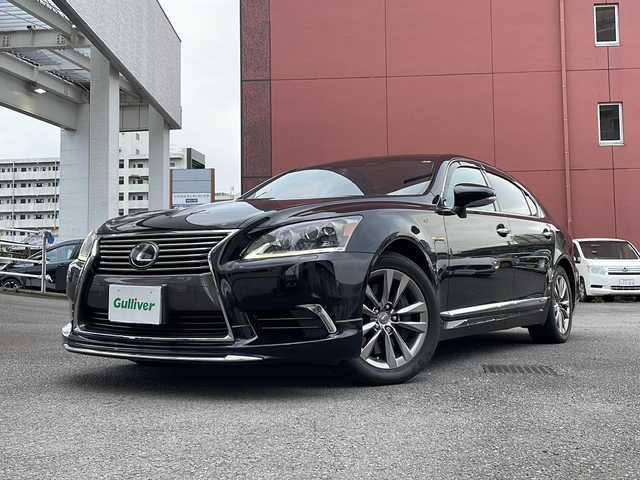 レクサス ＬＳ 600hL エグゼクティブP 宮崎県 2013(平25)年 12.2万km ブラック 純正ナビ/ETC/バックカメラ/レーダークルーズコントロール/レーンキープアシスト/ＢＳＭ/ステアリングヒーター/エアシート/コーナーセンサー/リアサンシェード/サンルーフ/パワートランク/マークレビンソンサウンドシステム/保証書/取扱説明書