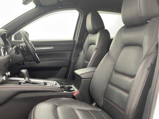 マツダ ＣＸ－５ XD スポーツアピアランス 新潟県 2022(令4)年 1万km スノーフレイクホワイトパールマイカ 4WD/純正ナビ/　　フルセグ/CD/DVD/USB/BT/アラウンドビューモニター/パワーバックドア/レーダークルーズコントロール/LEDオートライト/Fフォグ/レザーシート/パワーシート/シートメモリー/シートヒーター/純正19インチアルミホイール/パドルシフト/ステリングヒーター/アイドリングストップ/USBポート/置くだけ充電/スマートキー/ETC
