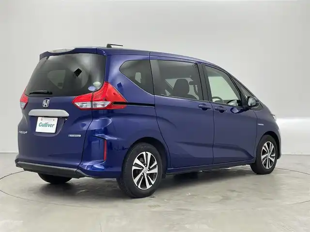 ホンダ フリード＋ ハイブリット G ホンダセンシング 埼玉県 2017(平29)年 2.8万km コバルトブルーパール 純正ナビ　バックカメラ　アダプティブクルーズコントロール　ハーフレザーシート　両側パワースライドドア　ＬＥＤヘッドライト　ビルトインＥＴＣ　地デジＴＶ　オートライト　プッシュスタート　スマートキー