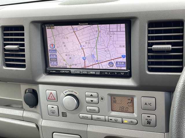 スズキ エブリィ ワゴン PZターボ スペシャル 静岡県 2011(平23)年 11.1万km シルキーシルバーメタリック ワンオーナー/社外ナビ/地デジTV/社外CD/DVD/MSV/両側パワースライドドア/左オートステップ/ディスチャージ/フォグランプ/純正14インチAW/ETC/キーレス/保証書/取説