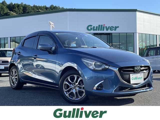 マツダ デミオ XDテーラードブラウン 島根県 2017(平29)年 7.1万km エターナルブルーマイカ 登録時走行距離70407km/純正ナビ/・フルセグTV/・Bluetooth接続/・CD/DVD再生/・SDミュージックサーバー/バックカメラ/ビルトインETC/スマートブレーキサポート/レーダークルーズコントロール/誤発進抑制制御/オートハイビーム/ブラインドスポットモニター/車線逸脱警報システム/オートワイパー/パドルシフト/前席シートヒーター/前方ドライブレコーダー/純正16インチAW/スマートキー/スペアキー/プッシュスタート