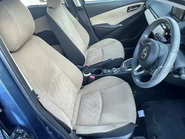 マツダ デミオ XDテーラードブラウン 島根県 2017(平29)年 7.1万km エターナルブルーマイカ 登録時走行距離70407km/純正ナビ/・フルセグTV/・Bluetooth接続/・CD/DVD再生/・SDミュージックサーバー/バックカメラ/ビルトインETC/スマートブレーキサポート/レーダークルーズコントロール/誤発進抑制制御/オートハイビーム/ブラインドスポットモニター/車線逸脱警報システム/オートワイパー/パドルシフト/前席シートヒーター/前方ドライブレコーダー/純正16インチAW/スマートキー/スペアキー/プッシュスタート