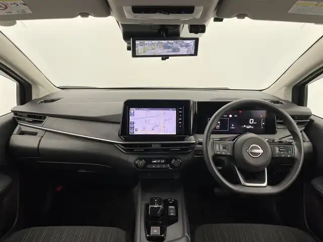 日産 ノート X 富山県 2024(令6)年 3.6万km スーパーブラック 純正9型ナビ（AM/FM/BT/フルセグ）/全方位カメラ/ドライブレコーダー/ETC/デジタルインナーミラー/オートホールド付電子パーキング/ブラインドスポットモニター/衝突被害軽減システム/レーダークルーズコントロール/レーンキープアシスト/コーナーセンサー/横滑り防止装置/アイドリングストップ/オートLEDライト/オートマチックハイビーム/純正フロアマット/ステアリングスイッチ/スマートキー/スペアキー