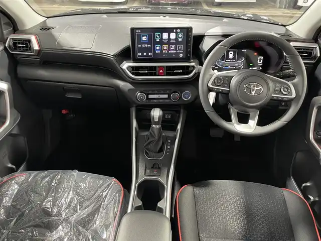 トヨタ ライズ Z 大阪府 2025(令7)年 0.1千km ブラックマイカメタリック 登録済未使用車 純正9incDオーディオ バックカメラ シートヒーター レーダークルコン 衝突軽減ブレーキ レーンアシスト スマートキー プッシュスタート クリアランスソナー