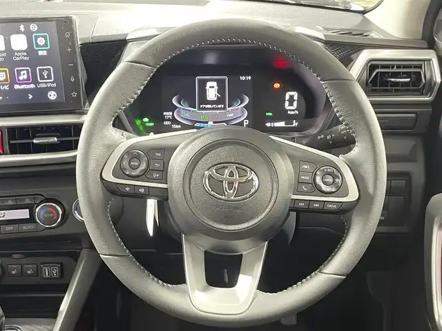 トヨタ ライズ Z 大阪府 2025(令7)年 0.1千km ブラックマイカメタリック 登録済未使用車 純正9incDオーディオ バックカメラ シートヒーター レーダークルコン 衝突軽減ブレーキ レーンアシスト スマートキー プッシュスタート クリアランスソナー