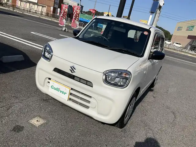スズキ アルト L 滋賀県 2022(令4)年 1.4万km ソフトベージュメタリック ワンオーナー/車検9年8月まで/スズキセーフティサポート/アップグレードパッケージ/LEDヘッドライト/前席シートヒーター/オートエアコン/クラリオンCD/USBプレーヤー/ブラックドアミラー/リモコンキー/純正フロアマット/スペアキー有り/取扱説明書/保証書