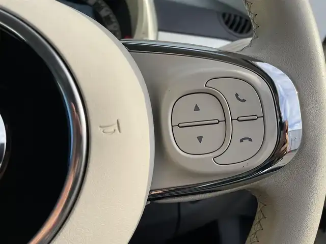 フィアット ５００ ツインエア ポップ 東京都 2016(平28)年 1.3万km 白 社外ナビ（カロッツェリア）　AVIC-RZ33/バックカメラ/ドライブレコーダー/横滑り防止装置/純正フロアマット/USB入力端子