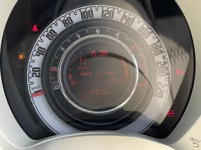 フィアット ５００ ツインエア ポップ 東京都 2016(平28)年 1.3万km 白 社外ナビ（カロッツェリア）　AVIC-RZ33/バックカメラ/ドライブレコーダー/横滑り防止装置/純正フロアマット/USB入力端子