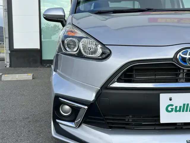 トヨタ シエンタ ハイブリッド G 和歌山県 2018(平30)年 2.3万km シルバーM ECLIPSE7インチナビ/フルセグTV/Bluetooth/CD/USB/SD/バックカメラ/ビルトインETC/ドライブレコーダー/衝突軽減カメラ/車線逸脱防止機能/両側パワースライドドア/モデリスタエアロ（F、S、R）/革巻きステアリング/ステアリングスイッチ/オートマチックハイビーム/ヘッドライトレベライザー/電格ミラー/フルオートエアコン/プッシュスタート/スマートキー