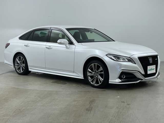 トヨタ クラウン ハイブリッド RS アドバンス Four 道央・札幌 2021(令3)年 5.8万km プレシャスホワイトパール ・ワンオーナー/・4WD/・寒冷地仕様/・純正ナビ&TV&CD&DVD&BT&SD&Miracast/・バックカメラ/・トヨタセーフティセンス/・ブラインドスポットモニター/・レーダークルーズコントロール/・ヘッドアップディスプレイ/・レザーシート/・前席パワーシート/・前席シートヒーター/・前席ベンチレーション/・置くだけ充電/・社外前後ドライブレコーダー/・AC100V/・純正エンジンスターター/・LEDヘッドライト/・オートライト/・スマートキー