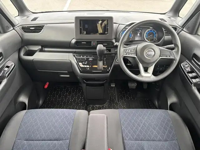 日産 ルークス ハイウェイスター X 奈良県 2020(令2)年 5.2万km ホワイトパール 全方位カメラ /快適パックA /衝突被害軽減システム /片側パワースライドドア /LEDヘッドライト /リアサーキュレーター /リアサンシェード /スマートキー /プッシュスタート /純正フロアマット /３点エアバック