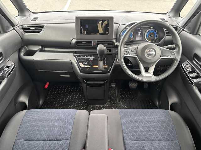 日産 ルークス ハイウェイスター X 奈良県 2020(令2)年 5.2万km ホワイトパール 全方位カメラ /快適パックA /衝突被害軽減システム /片側パワースライドドア /LEDヘッドライト /リアサーキュレーター /リアサンシェード /スマートキー /プッシュスタート /純正フロアマット /３点エアバック