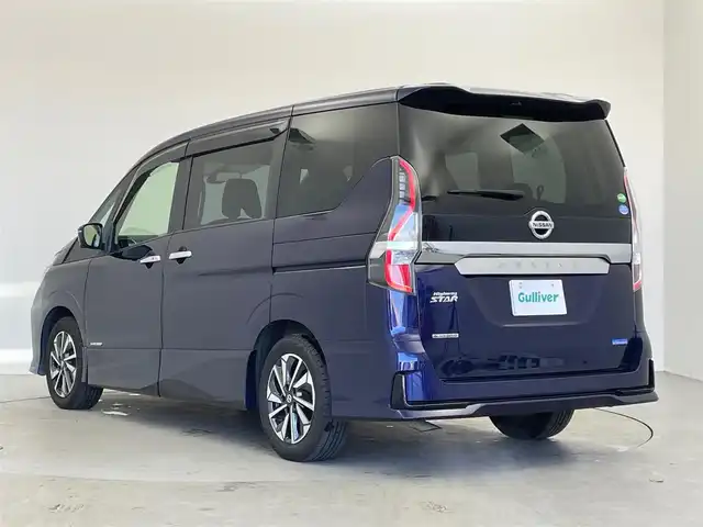 日産 セレナ ハイウェイスター V 埼玉県 2020(令2)年 6.2万km アズライトブルー 純正１０型ナビ（MM519D-L）/・CD/DVD/フルセグTV/Bluetooth/全方位モニター/ブラインドスポットモニター/衝突軽減ブレーキ/アイドリングストップ/両側パワースライドドア/ダブルオートエアコン/LEDヘッドライト/フォグライト/前方ドライブレコーダー/ビルトインETC/純正16インチアルミホイール/純正フロアマット/スマートキー/スペアキー/電動格納ミラー