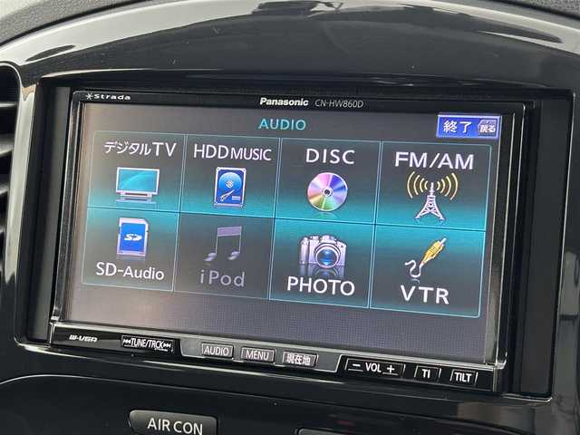 日産 ジューク 15RX 福岡県 2011(平23)年 7.8万km ラディアントレッド 社外ナビ（Ｂｌｕｅｔｏｏｔｈ，フルセグＴＶ）　/前後ドライブレコーダー　/ＥＴＣ　/電動格納式ドアミラー　/オートライト　/ドアバイザー　/リモコンキー　/純正フロアマット　/社外アルミホイールスタッドレスタイヤ車載