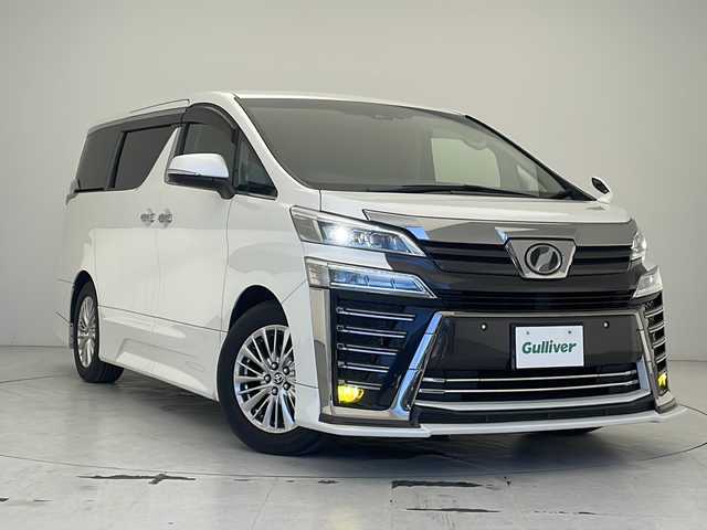 トヨタ ヴェルファイア Z Gエディション 沖縄県 2019(令1)年 5.5万km ホワイトパールクリスタルシャイン 社外１０インチナビ　/(フルセグＴＶ　ＤＶＤ再生　ＢＴ接続)/バックカメラ　/両側パワスラ　/パワーバックドア /ドライブレコーダー　/ＥＴＣ　/シートメモリー付パワーシート　/レザーシート　/シートヒーター　/エアシート　/オットマン/ブラインドスポットモニター/三眼LEDオートライト