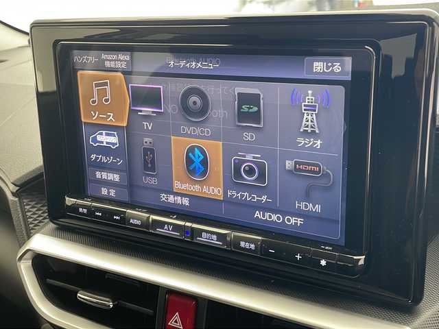 ダイハツ ロッキー プレミアム G HEV 沖縄県 2022(令4)年 8.1万km グレー アルパイン9インチナビ/フルセグTV/ＣＤ/ＤＶＤ/bluetooth/全方位カメラ/シートヒーター/レーダークルーズコントロール/ＥＴＣ/ＵＳＢ入力端子/スマートキー/ドライブレコーダー/レーンキープアシスト