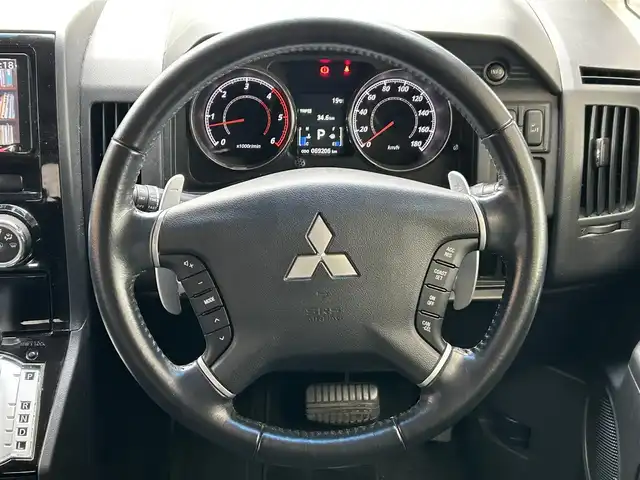 三菱 デリカＤ：５ D－Power package 岩手県 2017(平29)年 7万km ダイヤモンドブラックマイカ 4WD/アルパインフリップダウンモニター/両側パワースライドドア/クルーズコントロール/バックカメラ/フルセグTV/Bluetooth/CD、DVD/ステアリングスイッチ/パドルシフト/ビルトインETC/純正キセノンヘッドライト/フォグランプ/オートライト/純正18インチアルミホイール/純正フロアマット