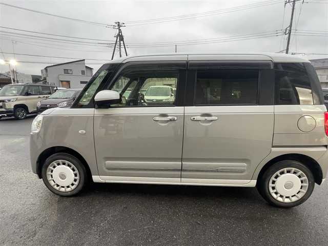 ダイハツ ムーヴ キャンバス ストライプス G 茨城県 2022(令4)年 2.6万km シャイニングホワイトパール/スムーズグレーマイカメタリック 純正ナビ/ワンオーナー/フルセグ視聴可/Bluetooth接続/ETC/USB接続/バックカメラ/シートヒーター（D＋N席）/両側パワスラ/コーナーセンサー（前後）