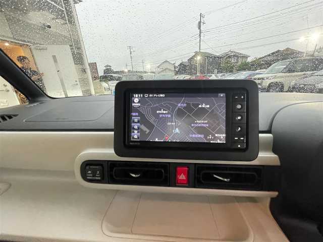ダイハツ ムーヴ キャンバス ストライプス G 茨城県 2022(令4)年 2.6万km シャイニングホワイトパール/スムーズグレーマイカメタリック 純正ナビ/ワンオーナー/フルセグ視聴可/Bluetooth接続/ETC/USB接続/バックカメラ/シートヒーター（D＋N席）/両側パワスラ/コーナーセンサー（前後）