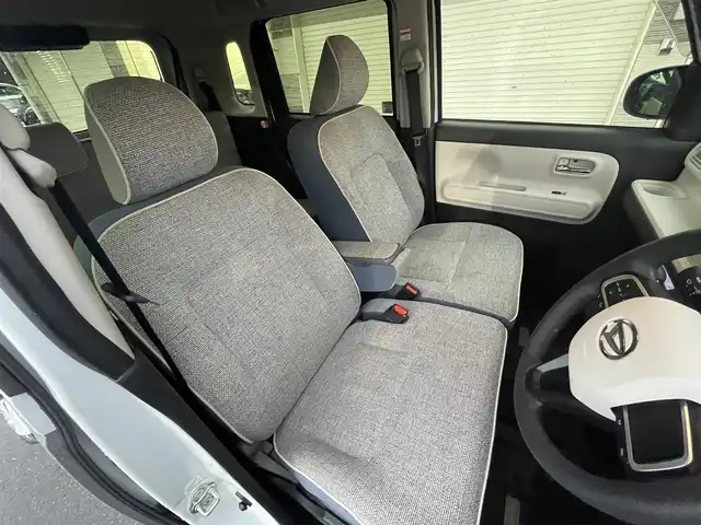 ダイハツ ムーヴ キャンバス ストライプス G 茨城県 2022(令4)年 2.6万km シャイニングホワイトパール/スムーズグレーマイカメタリック 純正ナビ/ワンオーナー/フルセグ視聴可/Bluetooth接続/ETC/USB接続/バックカメラ/シートヒーター（D＋N席）/両側パワスラ/コーナーセンサー（前後）