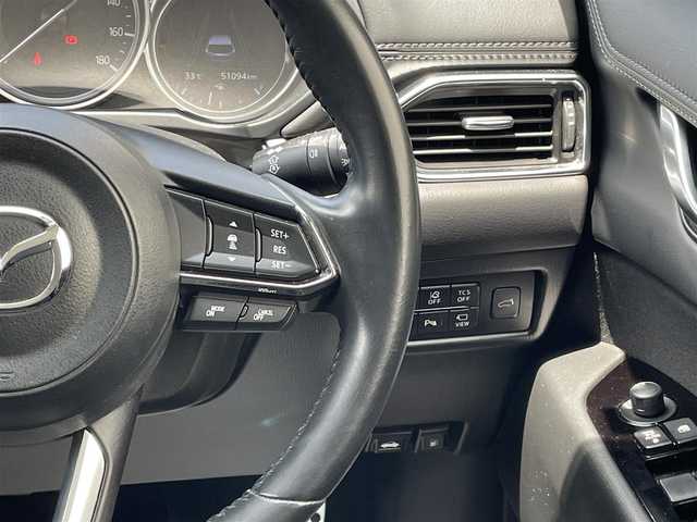 マツダ ＣＸ－５ 25S プロアクティブ 岩手県 2018(平30)年 5.1万km スノーフレイクホワイトパールマイカ 4WD/全方位カメラ/ブレインドスポットモニター/追従型クルーズコントロール/パワーバックドア/純正ナビ/→フルセグTV/Bluetooth/CD/DVD/FM/AM/バックカメラ/ステアリングスイッチ/電子パーキング/トラクションコントロールシステム/レーンキープアシスト/コーナーセンサー/オートライト/LEDヘッドライト/〇プッシュスタート/〇電動格納ミラー/〇ドアバイザー/〇フロアマット/〇USBポート（前席/後席）/〇シガーソケット/ドライブレコーダー/ETC/スペアキー