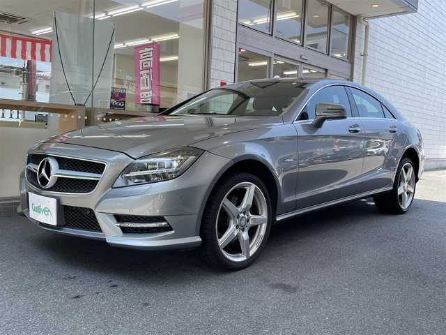 メルセデス・ベンツ ＣＬＳ３５０ SB Bエフィシェンシー AMGスポP 愛知県 2011(平23)年 5.8万km パラジウムシルバー サンルーフ/純正HDDナビ/・DVD／Bluetooth／MS／地デジTV/バックビューカメラ/クルーズコントロール/前席メモリ機能付パワーシート/前席シートヒーター/パワーリアゲート/LEDヘッドライト/リア電動サンシェード/パドルシフト/純正AMG19インチAW/社外前方ドラレコ〈DRY-WiFiV5〉/キーレスゴー