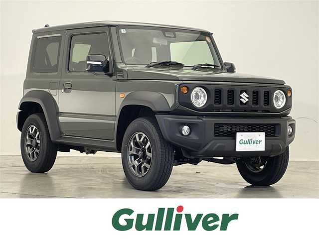 スズキ ジムニー シエラ JC 滋賀県 2025(令7)年 0.1千km ジャングルグリーン 登録済未使用車/シートヒーター/クルーズコントロール/オートライト/オートハイビーム/ＬＥＤ/ダウンヒルアシストコントロール/後方クリアランスソナー/レーンキープアシスト/衝突軽減システム/電格ミラー/スマートキー/プッシュスタート