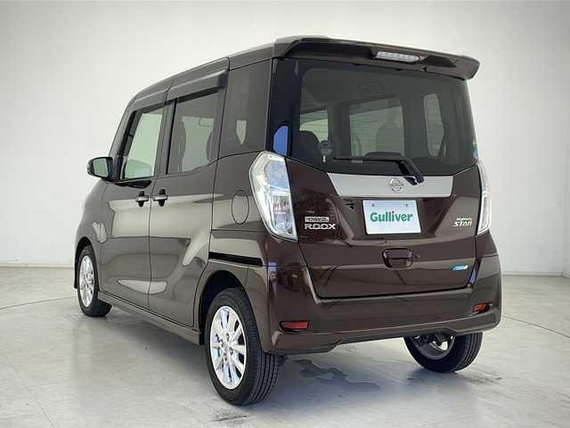 日産 デイズ ルークス ハイウェイスターS 千葉県 2014(平26)年 1.6万km モカブラウンP 純正ナビ/ワンセグTV/ETC/フォグランプ/電動格納ミラー/純正ドアバイザー/LEDヘッドライト/シートバックテーブル