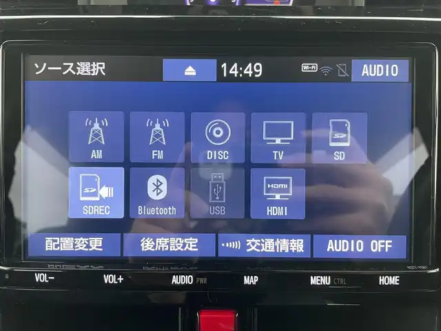 トヨタ ルーミー カスタムG－T 千葉県 2019(令1)年 7.3万km ブラックマイカメタリック スマートアシストIII/・プリクラッシュセーフティー/・車線逸脱警報/・先行車発進お知らせ機能/・オートマチックハイビーム/純正9インチSDナビ【NSZT-Y68T】/・CD/DVD/MSV/Bluetooth/フルセグTV/純正12.1インチフリップダウンモニター【V12T-R68C】/両後パワースライドドア/クルーズコントロール/コーナーセンサー/スマートキー/前席シートヒーター/純正15インチアルミホイール/純正LEDヘッドライト/フォグランプ/本革巻きステアリング/ドアバイザー/ETC