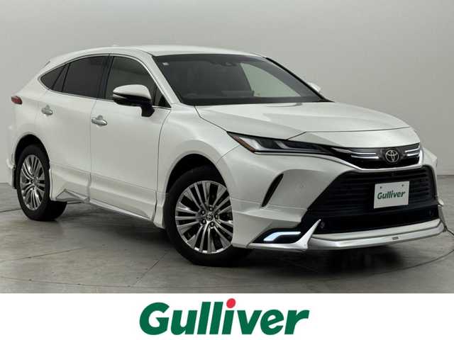 トヨタ ハリアー Z レザーパッケージ 福岡県 2020(令2)年 4.7万km ホワイトパールクリスタルシャイン モデリスタエアロ　/純正ナビ／全方位カメラ　/ＪＢＬプレミアムサウンド　/デジタルルームミラー　/前後ドライブレコーダー　/ビルトインETC２．０　/トヨタセーフティセンス　/レーダークルーズコントロール　/コーナーセンサー　/衝突軽減ブレーキ　/レーンキープ　/ブラインドスポットモニター　/アクセル踏み間違い防止　/シートベンチレーション／ヒーター　/ステアリングヒーター　/シートメモリー付きパワーシート　/パワーバックドア　/ＬＥＤヘッドライト