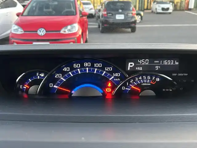 ダイハツ タント カスタム X SA 島根県 2013(平25)年 11.7万km ブラックマイカメタリック 登録時走行距離116931km/ワンオーナー/社外ナビ（carozzeria AVIC-HR2088）/ワンセグTV・AM・FM/両側スライドドア/純正アルミホイール/純正フロアマット/アイドリングストップ/ウィンカーミラー/プッシュスタート/フォグランプ/ドアバイザー/LEDライド