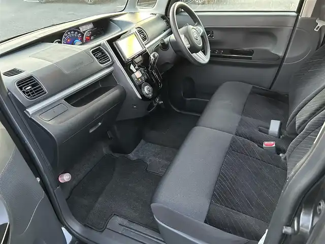 ダイハツ タント カスタム X SA 島根県 2013(平25)年 11.7万km ブラックマイカメタリック 登録時走行距離116931km/ワンオーナー/社外ナビ（carozzeria AVIC-HR2088）/ワンセグTV・AM・FM/両側スライドドア/純正アルミホイール/純正フロアマット/アイドリングストップ/ウィンカーミラー/プッシュスタート/フォグランプ/ドアバイザー/LEDライド