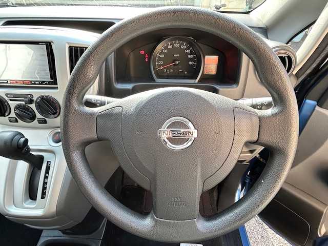 日産 ＮＶ２００バネット 16X－3R 東京都 2017(平29)年 6.9万km ラグーンブルー ワンオーナー/純正ナビ/DVD再生機能有/Bluetooth/フルセグ/SD・USB・CD・AM・FM/ETC/三列シート/バックカメラ/純正フロアマット/保証書/取扱説明書/記録簿