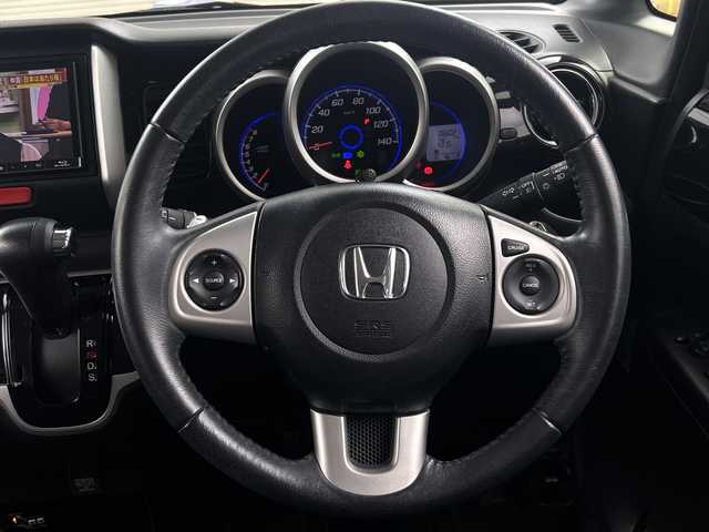 ホンダ Ｎ ＢＯＸ カスタム G ターボSSパッケージ 福島県 2014(平26)年 6.6万km プレミアムホワイトパール /禁煙車//クルーズコントロール//衝突被害軽減システム//横滑り防止装置//バックカメラ//オートライト//純正アルミホイール//両側パワースライドドア//純正フロアマット//社外ナビ//Bluetooth//フルセグテレビ//ETC//スマートキー//プッシュスタート//ターボ//パドルシフト