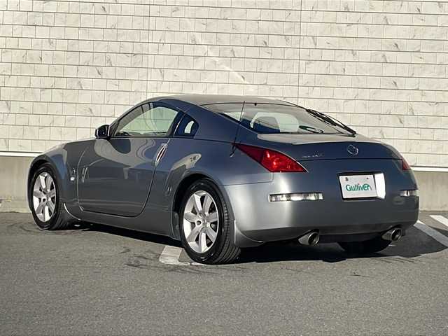 日産 フェアレディ Ｚ バージョンT 山形県 2005(平17)年 7.5万km スパークリングシルバー 禁煙車/純正ナビ/ETC/シートヒーター/キーレス/LEDライト