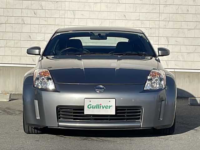 日産 フェアレディ Ｚ バージョンT 山形県 2005(平17)年 7.5万km スパークリングシルバー 禁煙車/純正ナビ/ETC/シートヒーター/キーレス/LEDライト