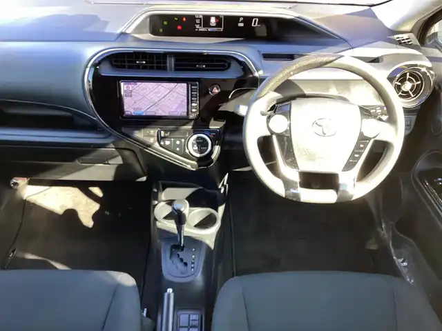 トヨタ アクア S スタイルブラック 神奈川県 2018(平30)年 2.4万km ダークブルーマイカ ワンオーナー/純正ナビ、TV/バックモニタ/ETC/セーフティーセンスC/スマートキー