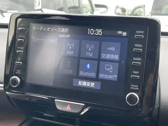 トヨタ ヤリスクロス ハイブリッド Z 滋賀県 2021(令3)年 3.3万km ホワイトパールクリスタルシャイン 純正8インチナビ/【Bluetooth/USB/Miracast】/バックカメラ/ETC/前後ドラレコ/ブラインドスポットモニター/セーフティセンス/・プリクラッシュセーフティ/・レーントレーシングアシスト/・レーダークルーズコントロール/・オートマチックハイビーム/・ロードサインアシスト/クリアランスソナー/シートヒーター/パワーシート/ハーフレザーシート/LEDヘッドライト