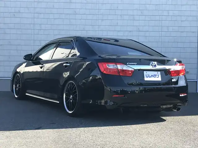 トヨタ カムリ ハイブリット Gパッケージ 栃木県 2011(平23)年 8.4万km アティチュードブラックマイカ (株)IDOMが運営する【じしゃロン小山店】の自社ローン対象車両になります。こちらは現金ご利用時の価格です。/自社ローンご希望の方は別途その旨お申付け下さい。//純正ワンセグナビ/（CD/AM/FMラジオ）/スマートキー/プッシュスタート/バックカメラ/ＥＴＣ/パワーシート/車高調/ステアリングリモコン/電動格納ドアミラー/パワーウインドウ/オートライト/防眩ミラー