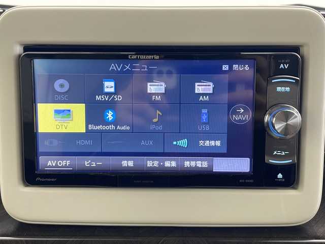 スズキ ラパン モード 秋田県 2019(令1)年 1.4万km フォーンベージュメタリック/ホワイト2トーンルーフ 4WD/社外SDナビ　/フルセグTV/CD/DVD/Bluetooth/全方位カメラ　/スズキセーフティサポート　/レーンキープアシスト　/横滑り防止装置　/コーナーセンサー　/アイドリングストップ/前席シートヒーター　/前後ドライブレコーダー　/社外エンジンスターター　/LEDヘッドライト/オートライト/USBポート/ドアミラーヒーラー/純正フロアマット/純正サイドバイザー/純正アルミホイールキャップ