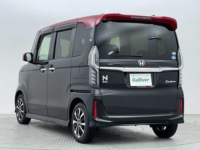 ホンダ Ｎ ＢＯＸ カスタム G L ホンダセンシング 新潟県 2018(平30)年 1.8万km クリスタルブラックパール 車検Ｒ９年２月/純正メモリーナビ/フルセグ＆ＤＶＤ＆ＢＴ/バックモニター/純正エアロ/純正１４アルミ/ＬＥＤ/スマートキー/ＥＴＣ
