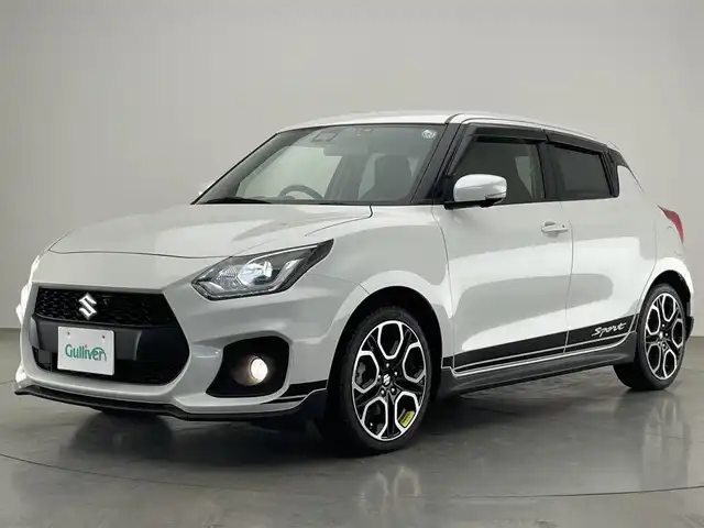 スズキ スイフト スポーツ セーフティPKG 愛知県 2018(平30)年 6.7万km ピュアホワイトP 純正８型ナビ　フルセグＴＶ　Ｂｌｕｅｔｏｏｔｈ　ＵＳＢ　全方位カメラ　ＥＴＣ　セーフティＰＫＧ　衝突軽減　追従クルコン　車線逸脱　ＬＥＤオートライト　フォグランプ　プッシュスタート　スマートキー　禁煙