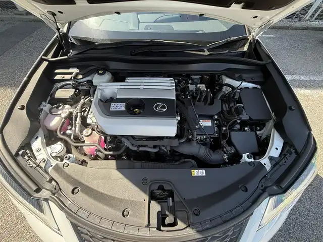 レクサス ＵＸ 250h Fスポーツ 千葉県 2020(令2)年 2.7万km ホワイトノーヴァガラスフレーク 純正コネクトナビ/フルセグTV/CD/DVD/BT/USB/レーダークルーズコントロール/パワーバックドア/パノラミビューニューモニター/バックカメラ/本革シート/シートヒーター/パドルシフト/ステアリングヒーター/ブラインドスポットモニター/オートライト/オートハイビーム/LEDヘッドライト/純正18インチAW