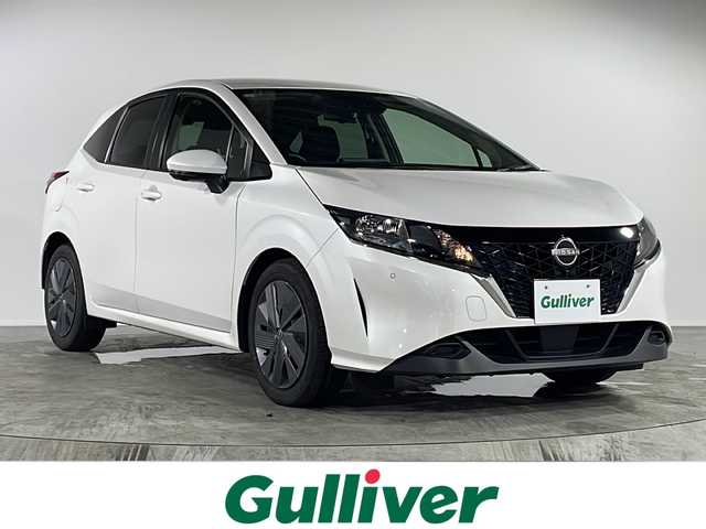 日産 ノート X 福岡県 2022(令4)年 4.8万km ピュアホワイトパール 純正9インチメーカーナビ/Bluetooth/フルセグTV/プロパイロット/アラウンドビューモニター/衝突被害軽減ブレーキ/車線逸脱警報/ペダル踏み間違い時加速抑制装置/レーダークルーズコントロール/デジタルインナーミラー/ETC/オートライト/オートマチックハイビーム/電動格納ミラー