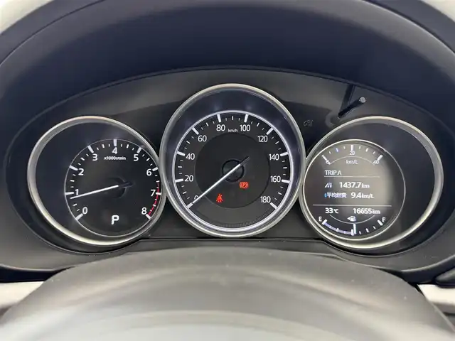 マツダ ＣＸ－５ 20S プロアクティブ 滋賀県 2018(平30)年 1.7万km ディープクリスタルブルーマイカ 純正ナビ/【Bluetooth.USB】/バックカメラ/サイドカメラ/衝突軽減ブレーキ/レーダークルーズコントロール/車線逸脱警報/LEDヘッドライト/オートライト/オートハイビーム/ヘッドアップディスプレイ/電子パーキング/オートブレーキホールド/クリアランスソナー/ETC/前方ドライブレコーダー/ステアリングスイッチ/ドアバイザー/スマートキー