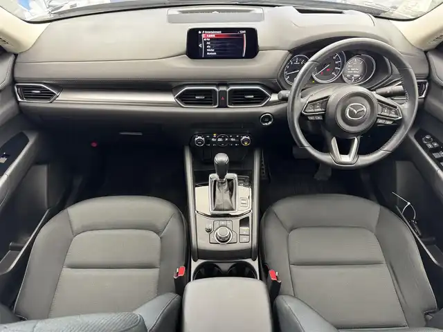 マツダ ＣＸ－５ 20S プロアクティブ 滋賀県 2018(平30)年 1.7万km ディープクリスタルブルーマイカ 純正ナビ/【Bluetooth.USB】/バックカメラ/サイドカメラ/衝突軽減ブレーキ/レーダークルーズコントロール/車線逸脱警報/LEDヘッドライト/オートライト/オートハイビーム/ヘッドアップディスプレイ/電子パーキング/オートブレーキホールド/クリアランスソナー/ETC/前方ドライブレコーダー/ステアリングスイッチ/ドアバイザー/スマートキー