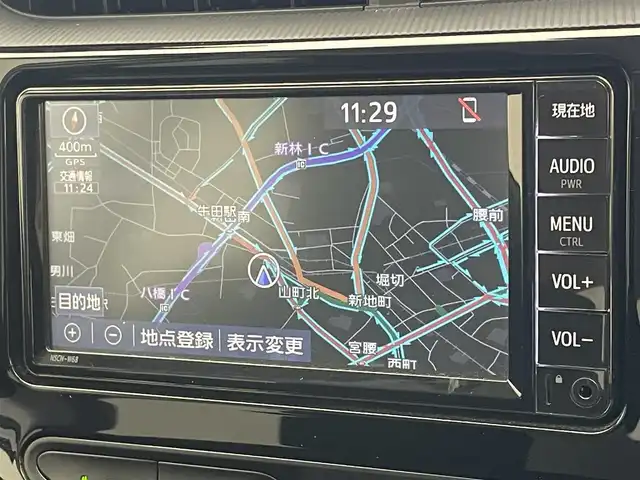トヨタ アクア S スタイルブラック 愛知県 2018(平30)年 3.6万km ホワイトパールクリスタルシャイン 純正ナビ　セーフティセンス　モデリスタエアロ　禁煙　ワンセグ　CD　バックカメラ　ETC　Bluetooth　衝突軽減　車線逸脱　ハロゲンライト　純正フロアマット　オートハイビーム　プッシュスタート　スマートキー　AUX