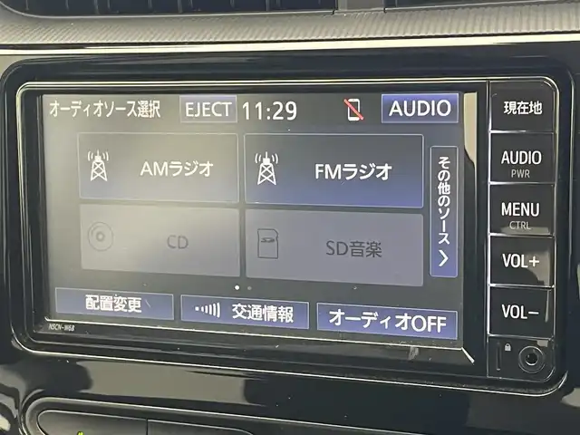 トヨタ アクア S スタイルブラック 愛知県 2018(平30)年 3.6万km ホワイトパールクリスタルシャイン 純正ナビ　セーフティセンス　モデリスタエアロ　禁煙　ワンセグ　CD　バックカメラ　ETC　Bluetooth　衝突軽減　車線逸脱　ハロゲンライト　純正フロアマット　オートハイビーム　プッシュスタート　スマートキー　AUX