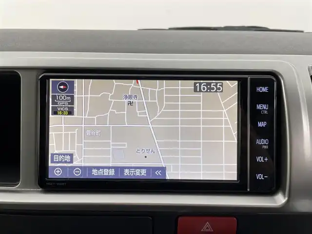 トヨタ ハイエース GL 群馬県 2023(令5)年 1.2万km ブラックマイカ パノラミックビューモニター/デジタルインナーミラー/純正フリップダウンモニター/＝＝＝＝＝/純正7インチナビ/・AM/FM/CD/DVD/SD/Bluetooth/フルセグTV/＝＝＝＝＝/デジタルインナーミラー　パノラミックビューモニター　純正フリップダウンモニター　純正７型ナビ　前後ドライブレコーダー　電動スライドドア　プッシュスタート　スマートキー　ＡＣ１００Ｖ電源　ＥＴＣ　禁煙車