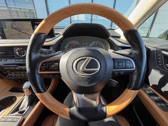 レクサス ＲＸ 450h バージョンL 宮城県 2021(令3)年 4.7万km グラファイトブラックガラスフレーク 登録時走行距離46628km/純正ナビ/TV・CD・DVD・AM・FM・Bluetooth/ETC2.0/エマージェンシーブレーキ/横滑り防止装置/コーナーセンサー（前後）/ハンドルヒーター/シートヒーター（全席）/エアシート（前席）/パワーシート（全席）/アラウンドビューモニター/純正LEDヘッドライト/クルーズコントロール（追従有）/純正フロアマット/純正アルミホイール